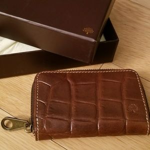 Mulberry zip coin purse